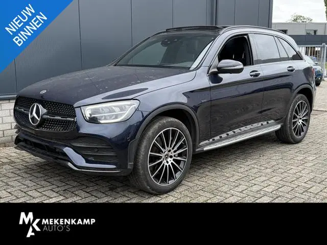 Mercedes-Benz GLC-klasse 300e 4MATIC AMG Line 20"/Panoramadak/Leder + memory/Stoelverwarming + venti...