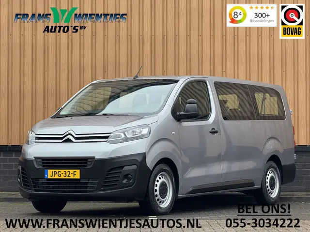 Citroën Jumpy 1.5 BlueHDi 120 XL S&S | Marge | Prijs incl. BPM | 8 Persoons | Apple Carplay | Androi...
