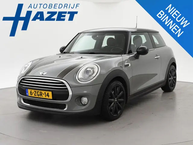 Mini Mini 1.5 COOPER PEPPER *MOONWALK GREY* + STOELVERW. | NAVIGATIE BREEDBEELD | SPORTSTOELEN | LED...