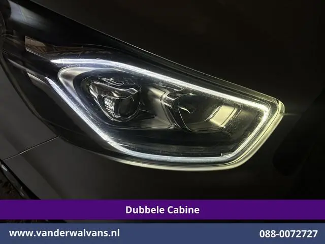 Ford Transit Custom 2.0 TDCI 130pk L2H1 Dubbele Cabine Euro6 inrichting | Airco | 6-Zits | LED | Cru...