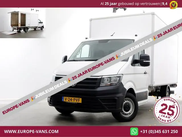 Volkswagen Crafter 35 2.0 TDI 140pk Bakwagen met laadklep en zijdeur 12-2021