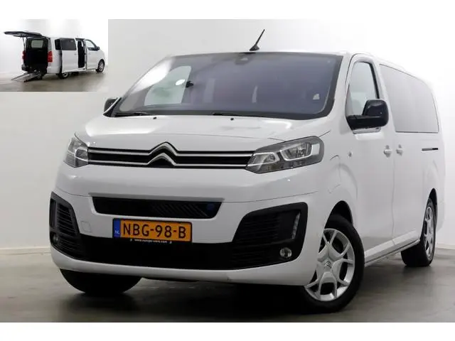 Citroën e-Jumpy Spacetourer 75 kWh L3 Rolstoelbus 100% Elektrisch Snellader SOH 97,2% incl BTW 05-20...