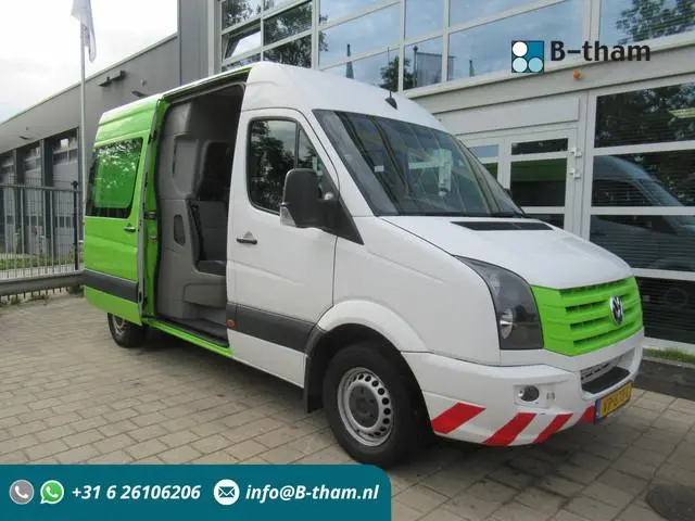 Volkswagen Crafter 32 2.0 TDI L2H2 DOKA Dubbelcabine Werkplaats / Werkstatt
