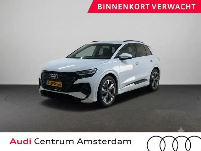 Audi Q4 e-tron 50 quattro Launch edition S Competition 77 kWh 299 pk | Navigatie | Warmtepomp | Trek...