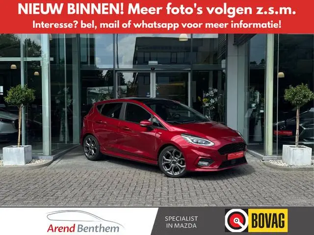 Ford Fiesta 1.0 EcoBoost ST-Line Clima / Pano / Stoel-Stuur verw / Cruise / Navi / LM-Velgen / Audio