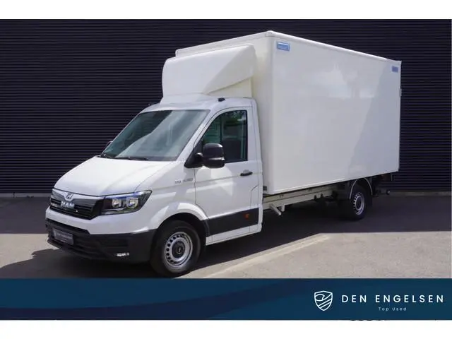 MAN TGE 180pk Automaat Bakwagen Laadklep Navigatie Camera Cruisecontrol Apple Carplay Airco Stoelver...