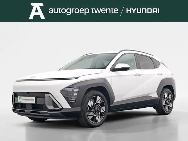 Hyundai Kona 1.6 GDI HEV Premium | Private lease 579 pm | Creme leder