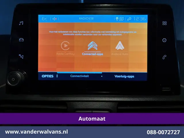 Citroën Berlingo 1.5 BlueHDI 131pk Automaat L1H1 Euro6 Airco | 3-Zits | Apple Carplay | Cruisecontro...