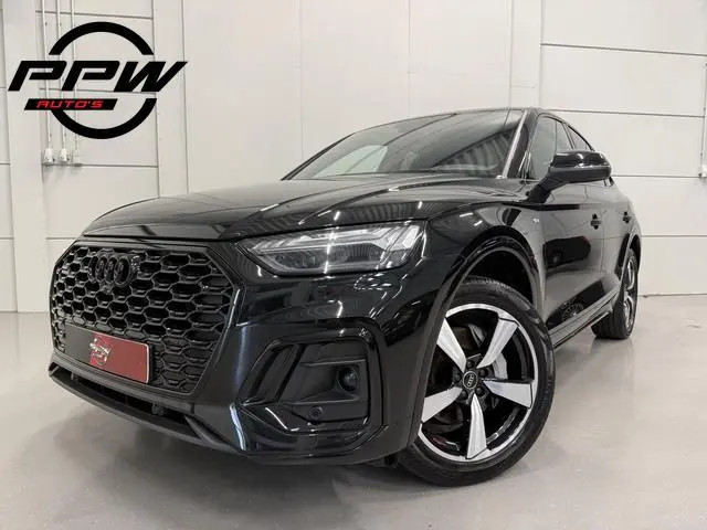 Audi Q5 Sportback 55 TFSI e quattro S-Line BLACK RS-LEER/HEAD-UP/TREKHAAK/CAMERA/20"/SFEER/CARPLAY/M...