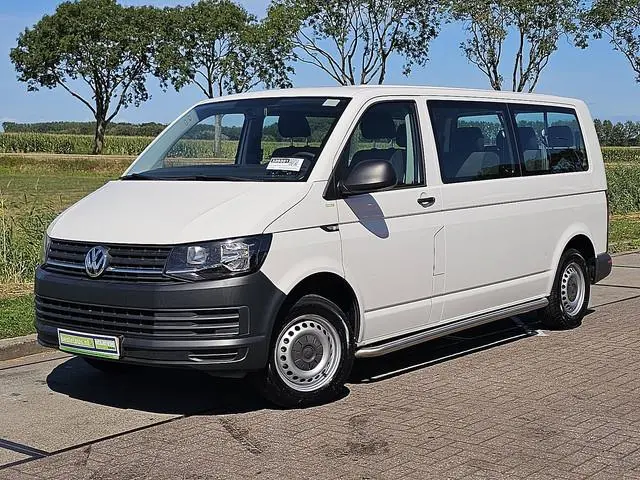 VOLKSWAGEN TRANSPORTER 2.0 TDI L2H1 9 Persoons Combi Personenbus Tourer Ex Taxi Airco BPM Vrij Euro6...