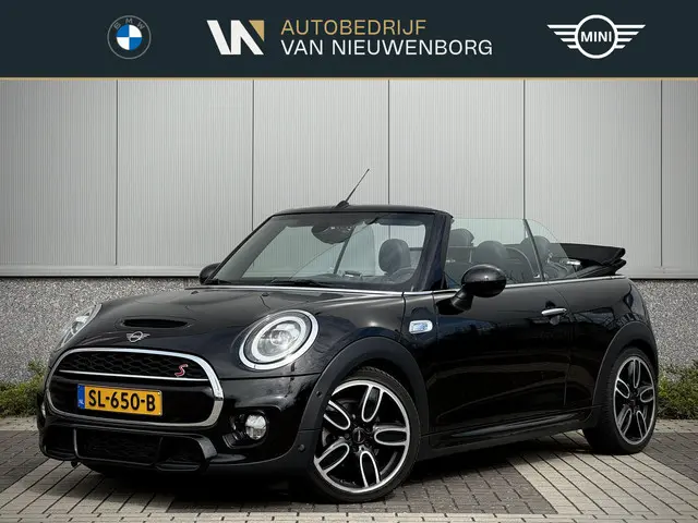 MINI Mini Cabrio 2.0 Cooper S 192 pk John Cooper Works YOURS Lederen Sportstoelen | Achteruitrijcame...