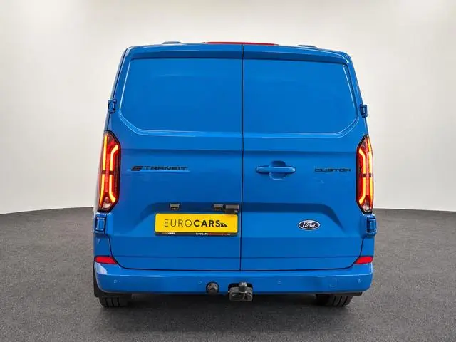 Ford E-Transit Custom 320 L2H1 Aut. Limited 71 kWh DC Dubbele Cabine Full LED Navi Camera LM Velgen...