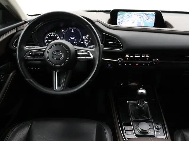 Mazda CX-30 2.0 e-SkyActiv-X M 180 PK HYBRID LUXURY + BOSE | TREKHAAK | LEDER | ADAPTIVE CRUISE | CA...