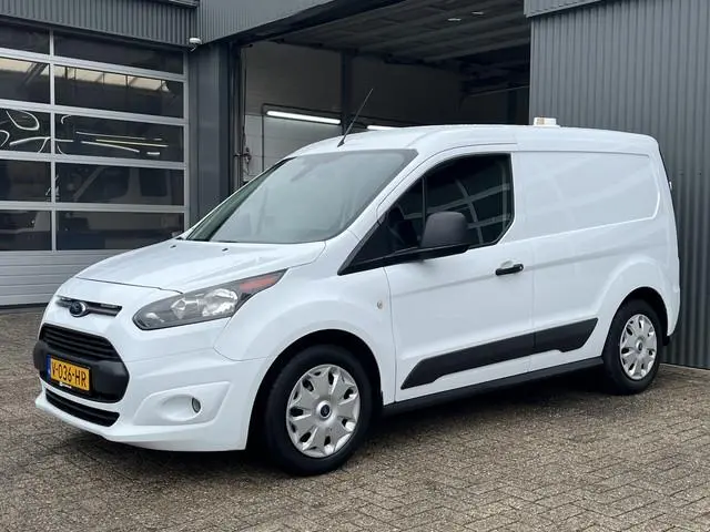 Ford Transit Connect 1.0 Benzine Btw vrij Airco 3-Persoons Kastinrichting Trekhaak 1200kg Parkeersen...