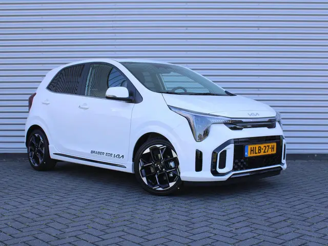 Kia Picanto 1.0 DPI GT-Line | Stuur-/stoelverwarming | Schuif-/kanteldak | Clima | Navi | 16" LM | Cruise | Camera |