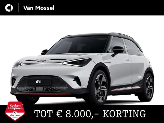 smart #1 BRABUS / Stoelverwarming / Beats® Soundsystem met 13 luidsprekers / Halo Roof / Verwarmd st...