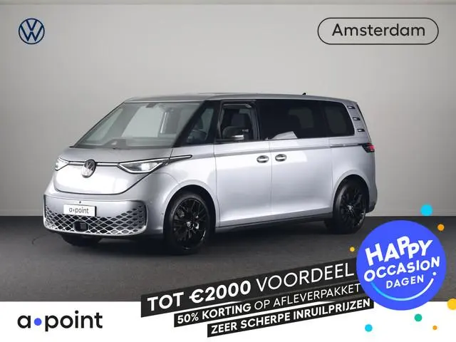 Volkswagen ID. Buzz Pro Bulli Limited Edition 86 kWh LWB 286 pk | 7-persoons | Rondomzicht camera |...