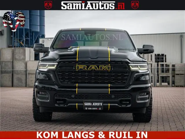 Dodge Ram LIMITED NIGHT H.O 540HP 706Nm | Massage + Full Option | De Meest Luxe en Volle Pick-Up in...