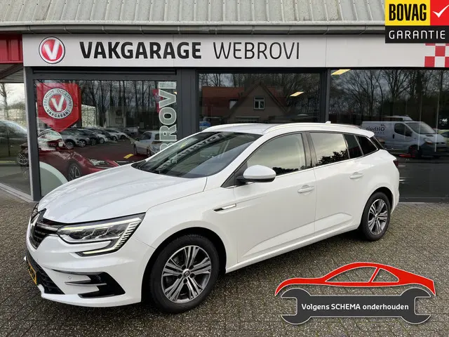 Renault Mégane Estate 1.3 TCe Intens Automaat Blanc Nacré