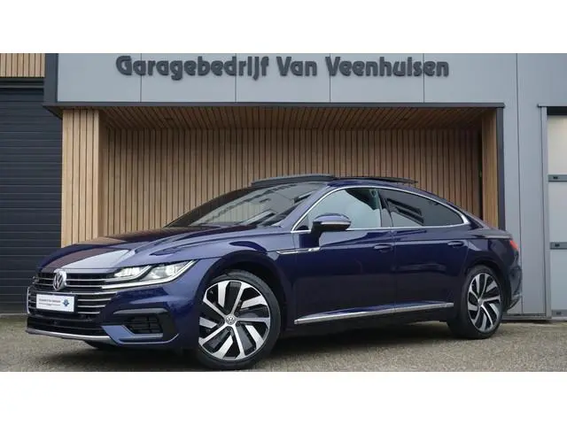 Volkswagen Arteon 2.0 TSI 190PK 3X R-LINE Pano.Dak DynAudio Standkachel 360-View 19inch LM ACC Trekh...