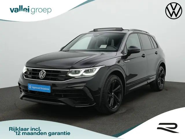 Volkswagen Tiguan 1.4 TSI eHybrid 245 pk DSG R-Line | Panoramadak | Leder | Geheugenstoelen | Head-up display | 360 camera | IQ Light | Stuur-/stoelverwarming