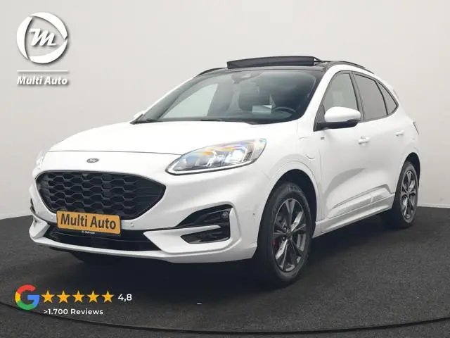 Ford Kuga 2.5 PHEV ST-Line 225pk Dealer O.H | Trekhaak Af Fabriek | Panodak | Adaptive Cruise | 360...