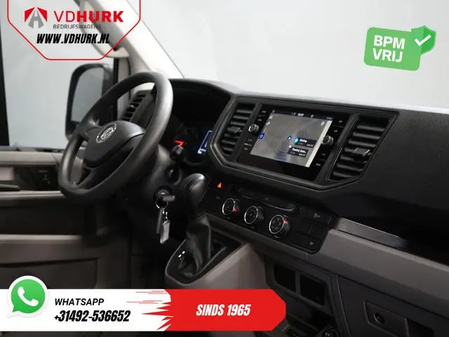 Volkswagen Crafter 35 2.0 TDI 180 pk DSG Aut. 350x208x210 Laadklep/ Spoiler/ Navi/ Carplay/ Camera/...