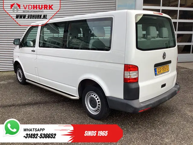 Volkswagen Transporter 2.0 TDI L2 EXPORT MARGE 9 Persoons/ Combi/ Kombi/ 9Pers./ Airco / Sidebars/ 2x2x3