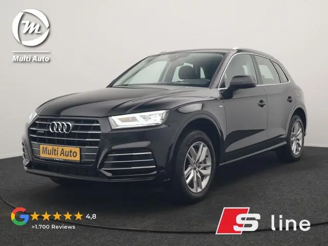Audi Q5 55 TFSI e S Line PHEV 367pk Dealer O.H. | Voorstoelen Verwarmd | Apple Carplay | Keyless Ent...