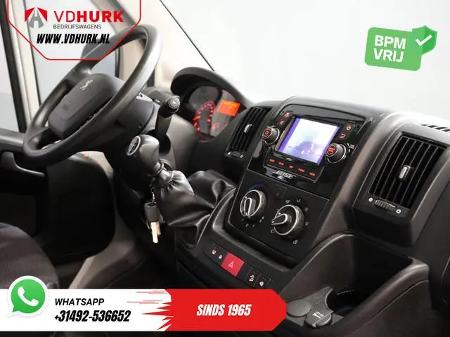 Peugeot Boxer 2.2 HDi 140 pk L2 EXPORT ONLY 3.0t Trekverm./ Navi/ Camera/ PDC/ Cruise/ Airco
