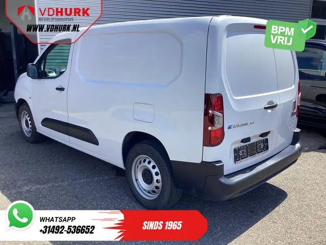 Fiat e-Doblò L2 50 kWh 285 WLTP Carplay/ Snellader/ Camera/ Cruise/ 3 Pers./ Airco/ DAB