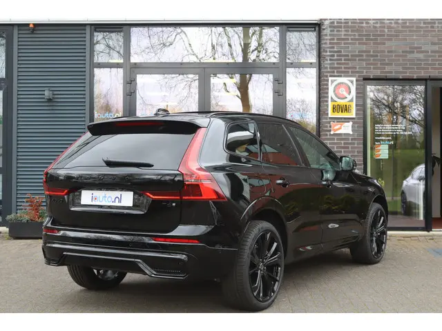 Volvo XC60 2.0 T6 350pk AWD Plus Black Edition Pano/Leder/360/HK/Headup/Elek. sportstoelen+mem/Keyle...