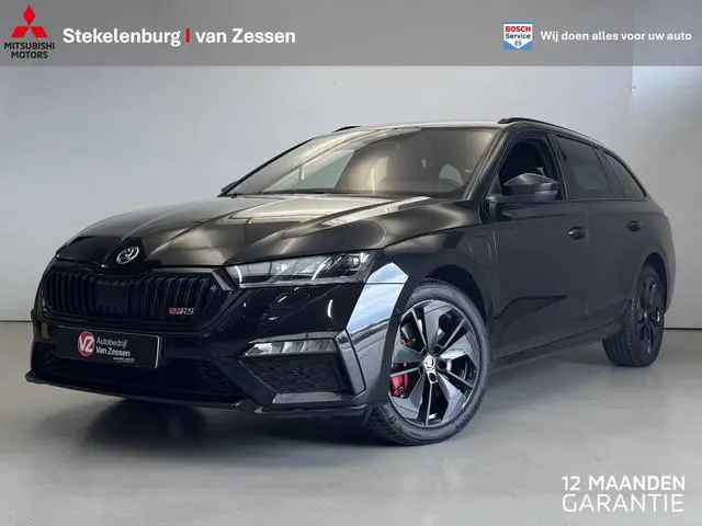 Skoda Octavia Combi 1.4 TSI RS iV PHEV Business 245Pk | Elektrische stoelen | Leder/alcantara | Head...