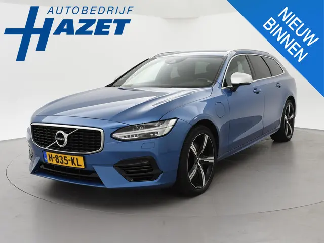 Volvo V90 2.0 T8 AWD 390 PK R-DESIGN + BOWERS & WILKINS | HEAD-UP | ELEK. TREKHAAK | INSCRIPTION BUR...
