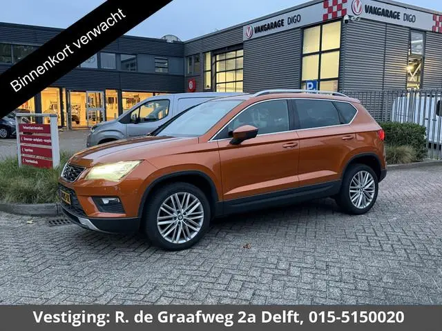 SEAT Ateca 1.4 EcoTSI Style | Stoelverwarming | Navigatie | Camera | Sportstoelen met Alcantara |
