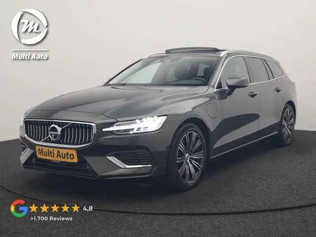 Volvo V60 T6 Recharge AWD Inscription PHEV 340pk Dealer O.H | Trekhaak Af Fabriek | Panodak | Adapti...