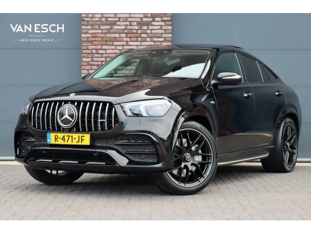 Mercedes-Benz GLE-klasse Coupé AMG 53 4MATIC+ Premium+ | Airmatic | Distronic+ | Burmester | Massage | Memory | Stoelventilatie | Trekhaak | Keyless Go | Schakelbare Uitlaat | Nappa Leder |