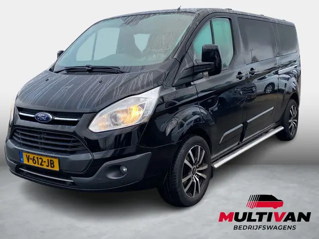Ford Transit Custom 290 2.0 TDCI L2H1 Limited DC MARGE | 2X SCHUIFDEUR | VOORRUITVERWARMING | STOELVERWARMING | LEDER