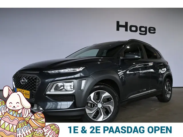 Hyundai Kona 1.6 GDI HEV Fashion Automaat Clima Navigatie Carplay Head Up Rijklaarprijs! Inruil Moge...