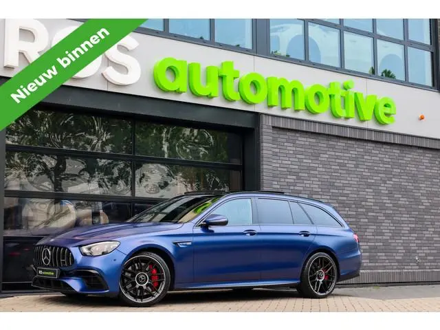 Mercedes-Benz E-klasse Estate AMG 63 S 4MATIC+ | FACELIFT | TRACK PACK | HUD | BURMESTER | 360 | KEY...
