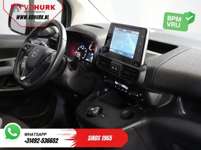 Opel Combo 1.5D 130 pk Aut. L2 Stoelverw./ Würth/ Carplay/ Navi/ Climate/ PDC/ Cruise