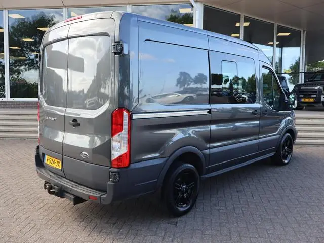 Ford Transit 330 2.0 TDCI 130 PK L2H2 DUBBEL CABINE 5-PERS. *85.969 KM* | EURO 6 | TREKHAAK 2650 KG...