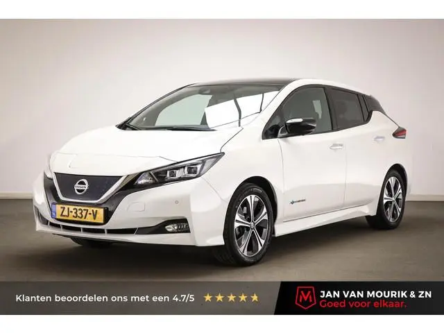 Nissan LEAF Tekna 40 kWh | SOH 86% | ACHTERBANKVERWARMING | DAB | APPLE | 360 CAMERA