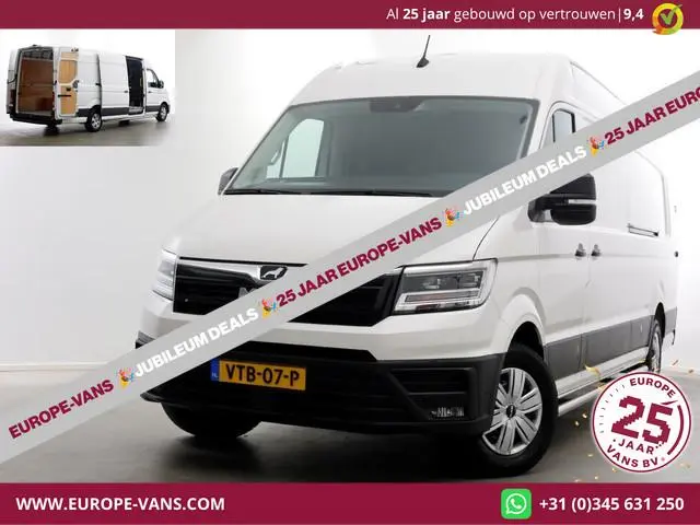 Man TGE 3.180 2.0 177pk DSG-Automaat L5H3 (L4H2) Supermaxi LED/ACC/2x Schuifdeur 12-2022