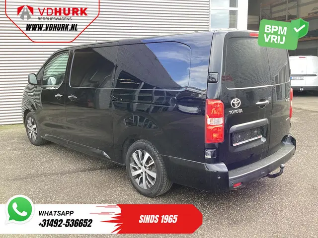 Toyota PROACE Electric Worker 75kWh L3 345km WLTP Snellader/ 2xSchuifdeur/ Keyless/ Carplay/ Head Up...