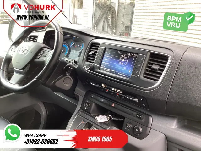 Toyota PROACE Electric Worker 75kWh L3 345km WLTP Snellader/ 2xSchuifdeur/ Keyless/ Carplay/ Head Up...
