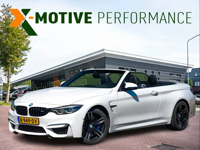 BMW 4-serie Cabrio M4 | M-Performance uitlaat | H&K Surround | Adap M- onderstel | Hud Display | Nav...