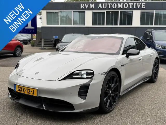 Porsche Taycan Turbo 93 kWh SOH 91% | SPORT CHRONO | HEAD-UP | CARBON PAKKET | ALCANTARA STOELEN + H...