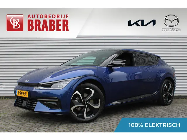 Kia Ev6 GT-Line AWD 77.4 kWh | 325 PK | Stuur-/stoelverwarming + ventilatie | Camera rondom | Pano |...