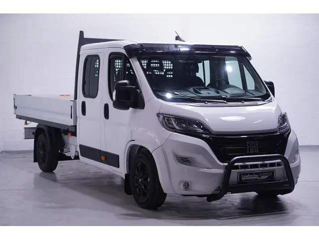 Fiat Ducato 2.2 Mjet 140 pk Dubbel Cabine 7p Black&White Edition, Airco, Cruise Control, Bullbar, Lx...